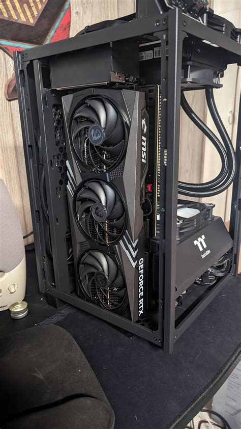 3 slot gpu in mm|337mm 3 slot GPU in the tower 100(no cuts) : r/mffpc.